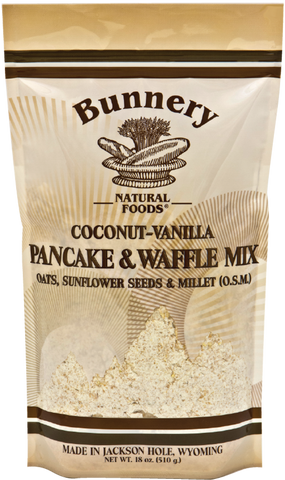 O.S.M. Coconut-Vanilla Pancake & Waffle Mix