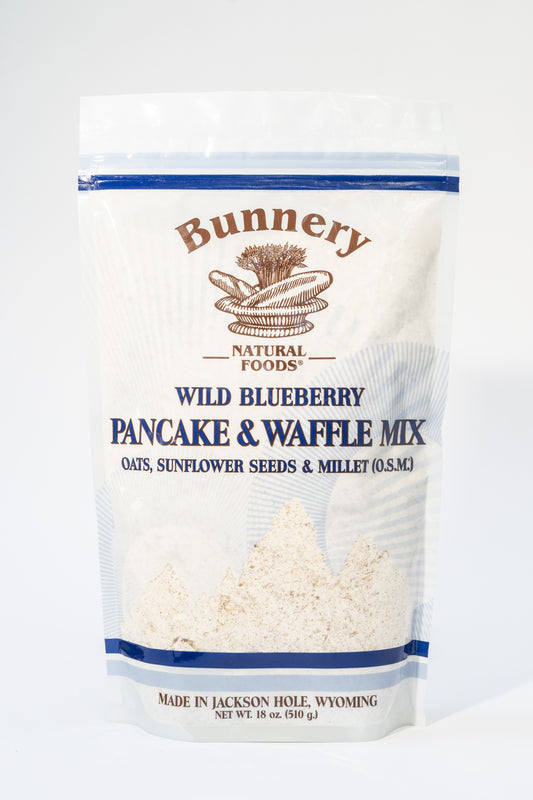 O.S.M. Blueberry Pancake & Waffle Mix