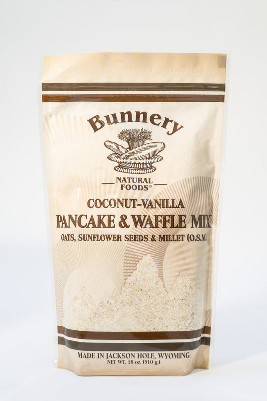 O.S.M. Coconut-Vanilla Pancake & Waffle Mix