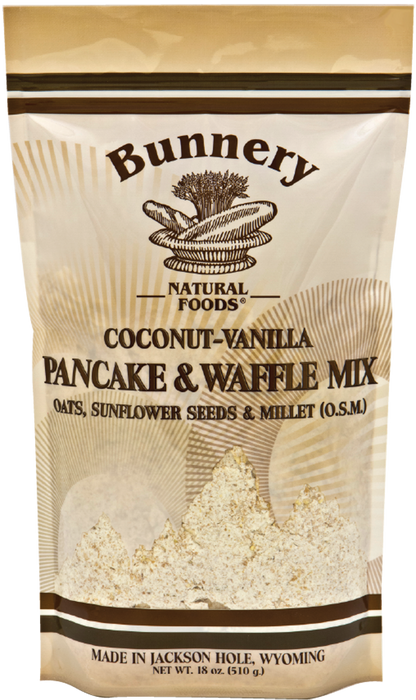 O.S.M. Coconut-Vanilla Pancake & Waffle Mix