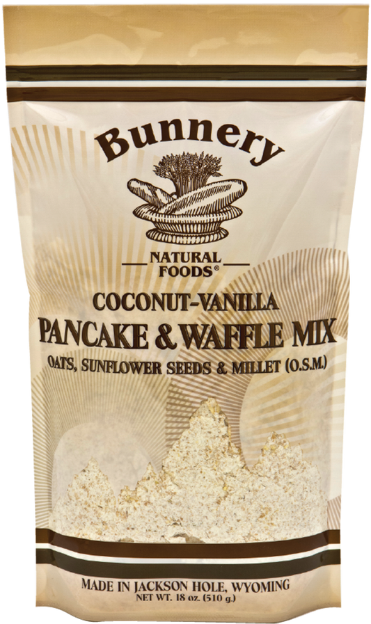 O.S.M. Coconut-Vanilla Pancake & Waffle Mix