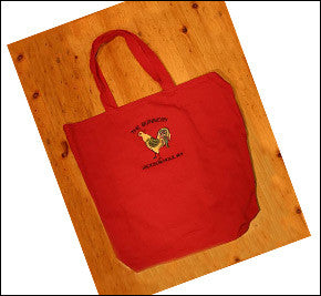  Red Rooster Tote Bag